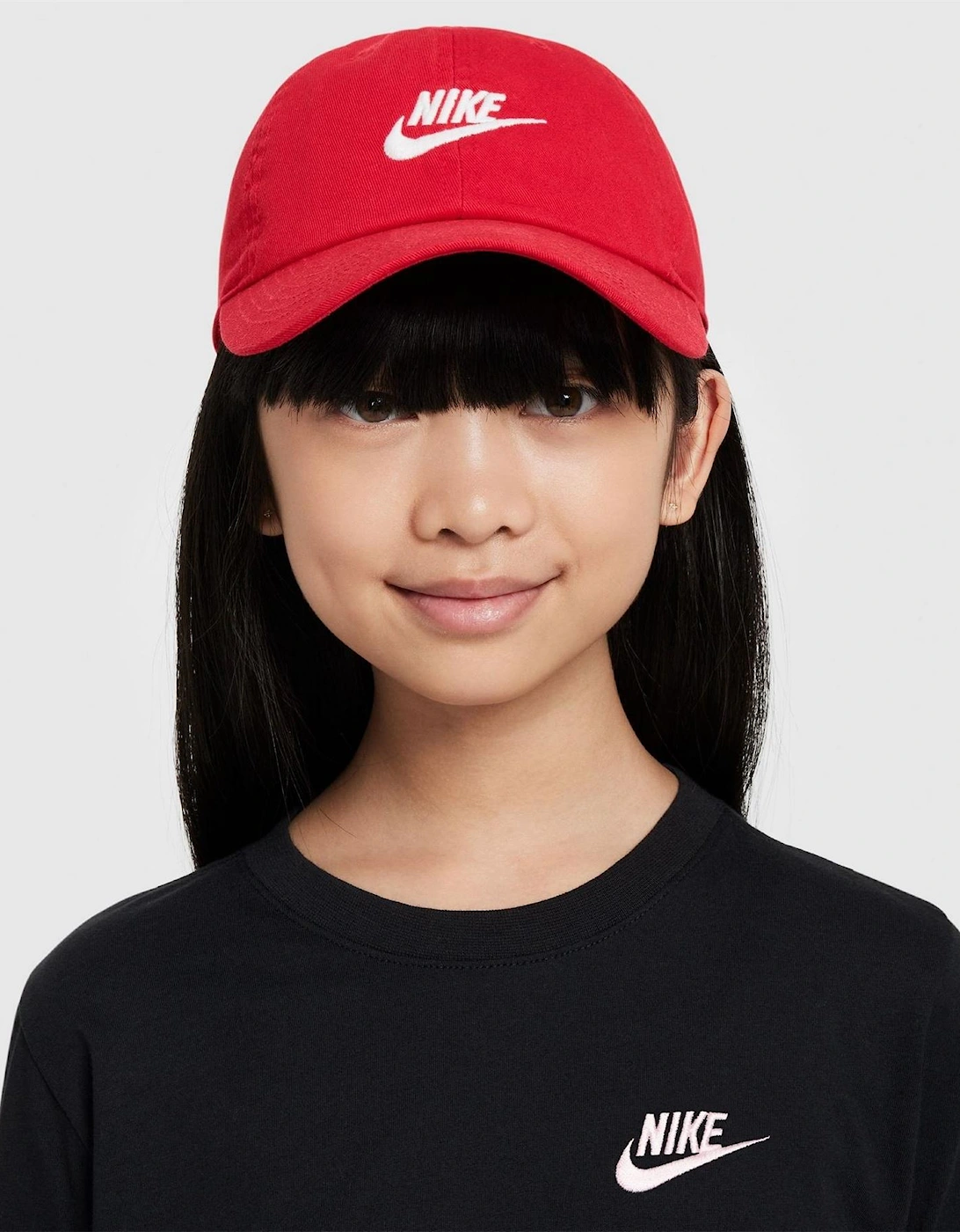 Club Unstructured Futura Wordmark Logo Print Wash Cap
