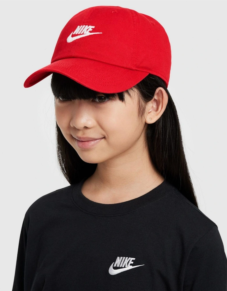 Club Unstructured Futura Wordmark Logo Print Wash Cap