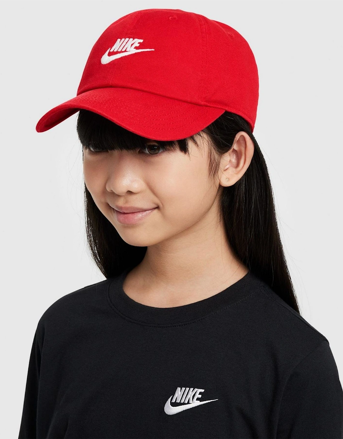 Club Unstructured Futura Wordmark Logo Print Wash Cap
