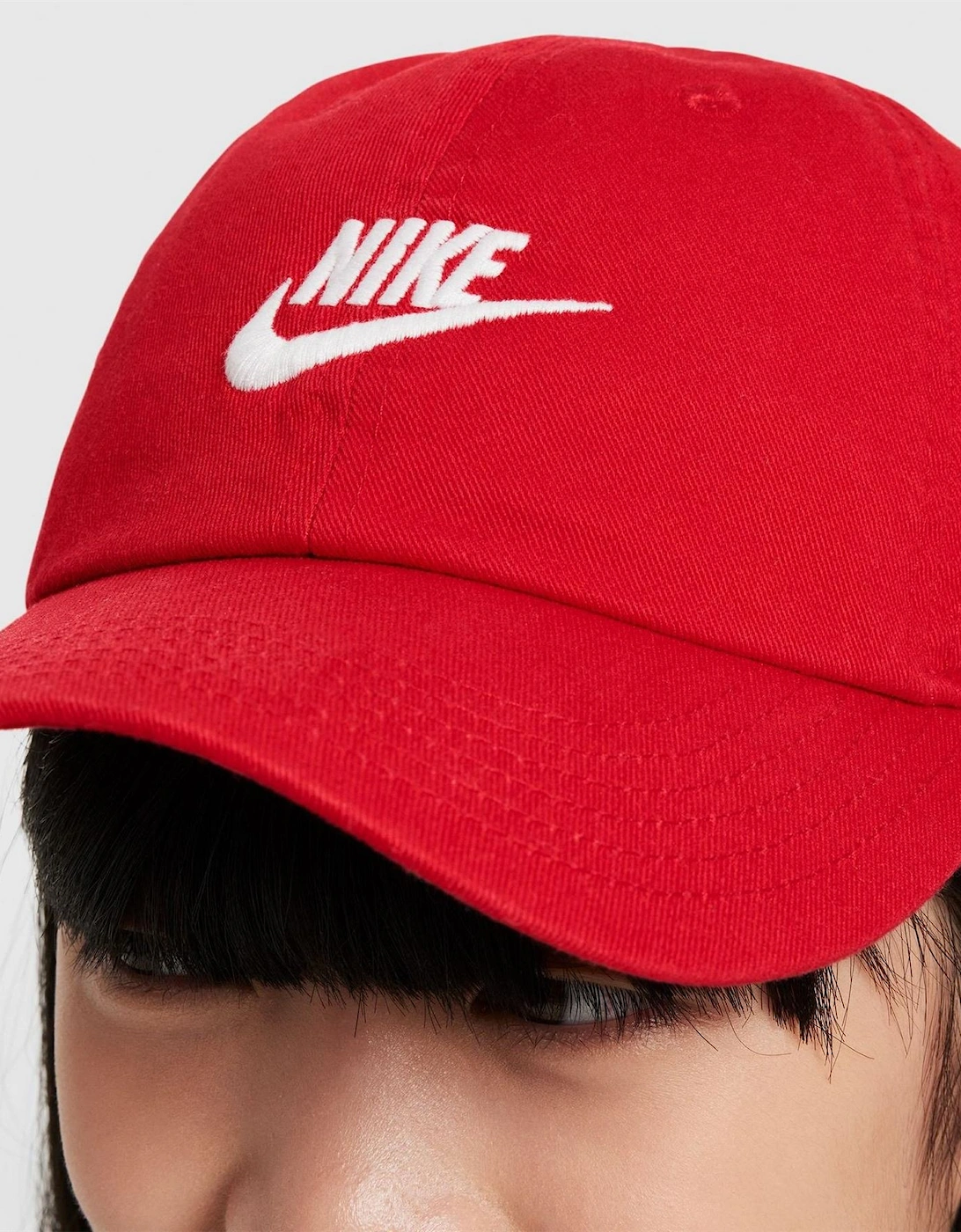 Club Unstructured Futura Wordmark Logo Print Wash Cap