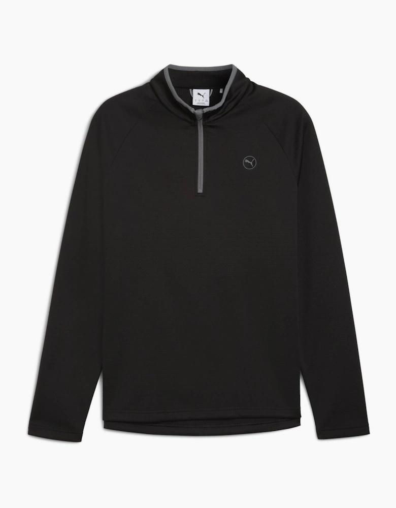 Waffle Fleece Pullover Jumper