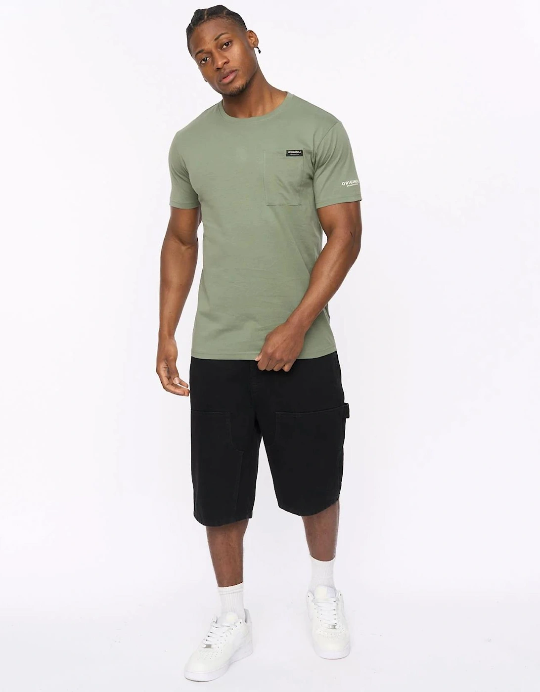 Portville Printed Logo Crew Neck Short Sleeve T-Shirt