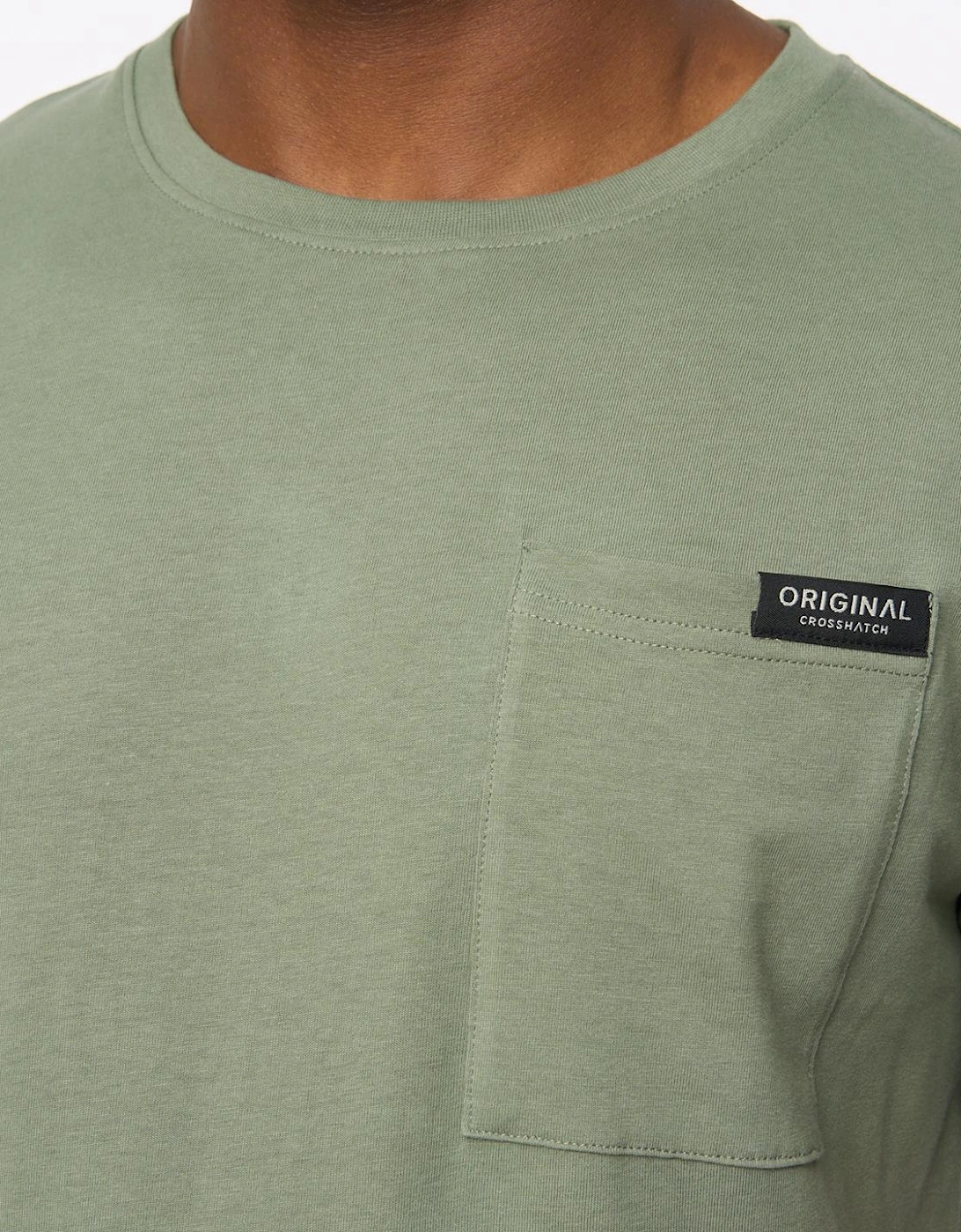 Portville Printed Logo Crew Neck Short Sleeve T-Shirt