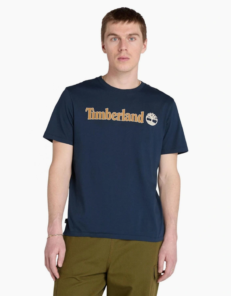 Kennebec River Linear Logo Short Sl