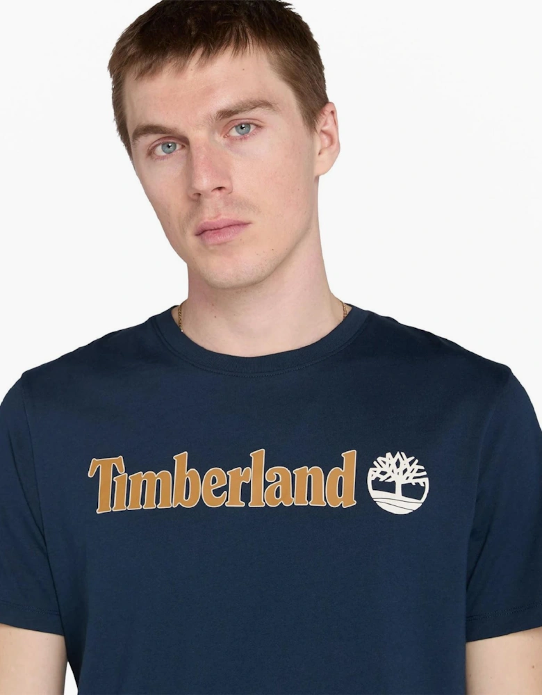 Kennebec River Linear Logo Short Sl