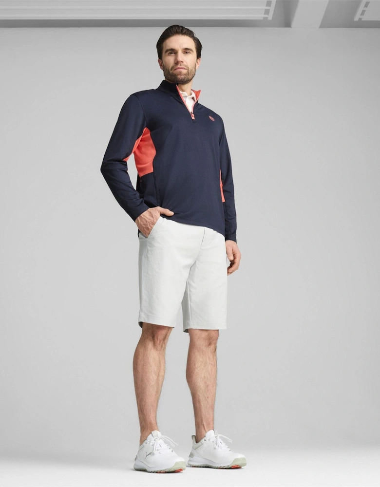Pure Quarter Zip Pullover Jumper