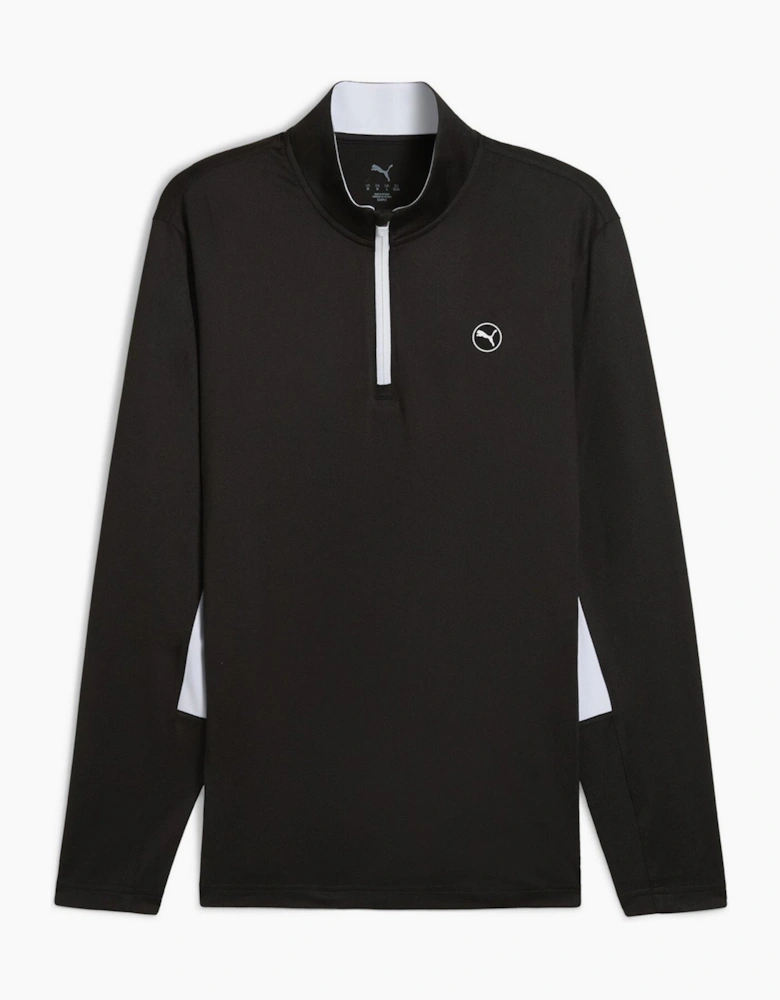 Pure Quarter Zip Pullover Jumper