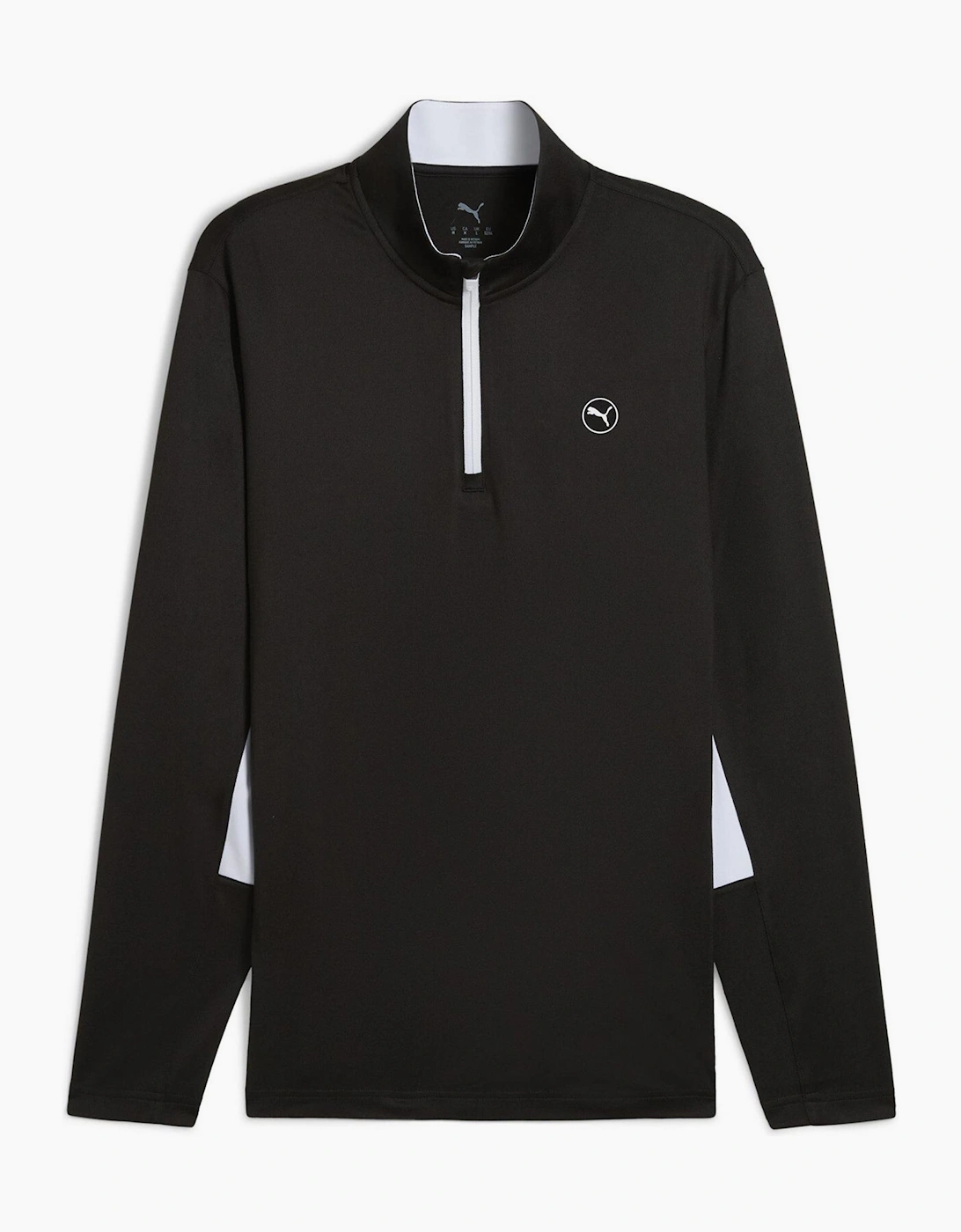 Puma Puma Men's Pure Quarter Zip Pullover Jumper - Black