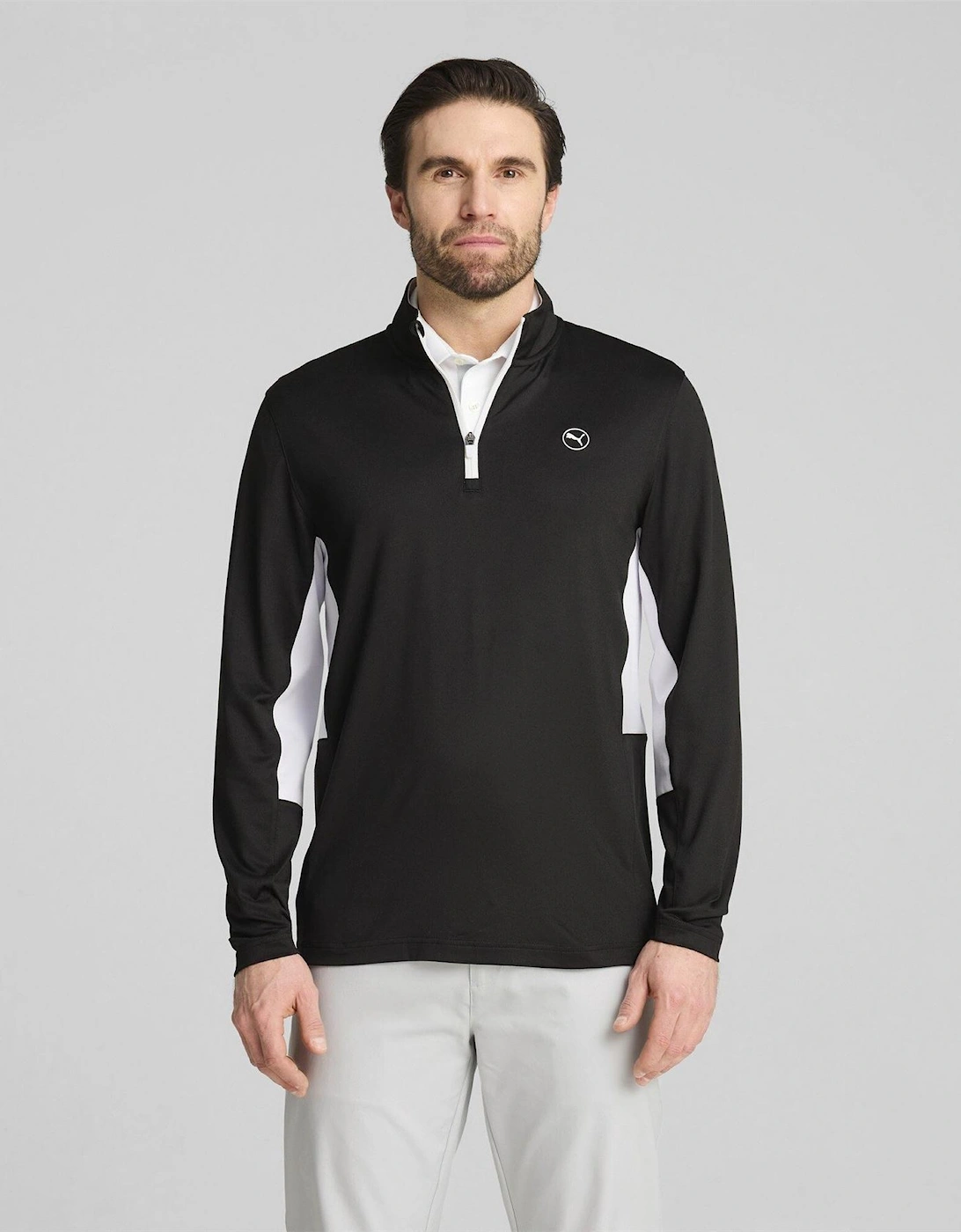 Pure Quarter Zip Pullover Jumper