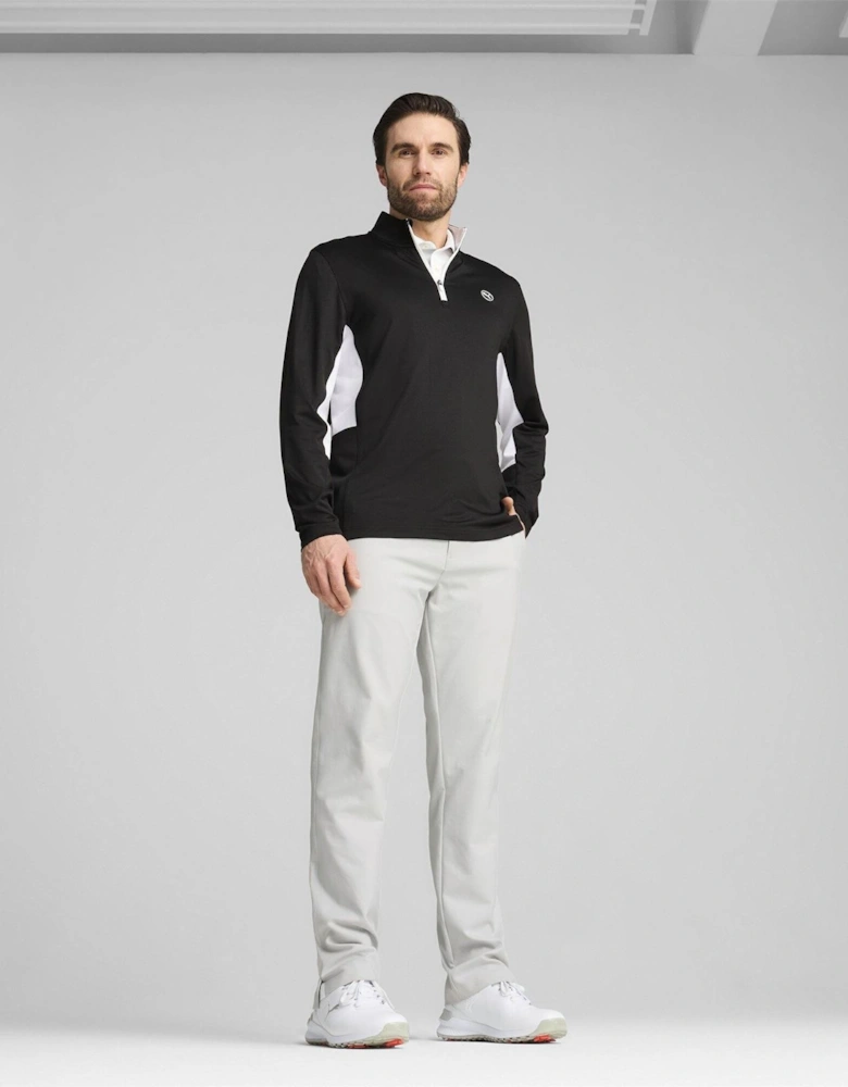 Pure Quarter Zip Pullover Jumper