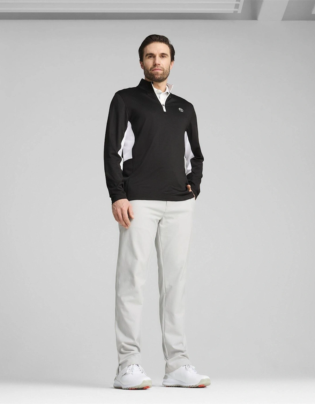 Pure Quarter Zip Pullover Jumper