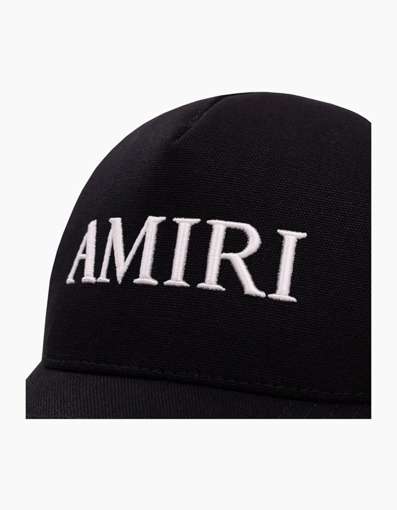 Amiri Core Logo Trucker Hat Black 001
