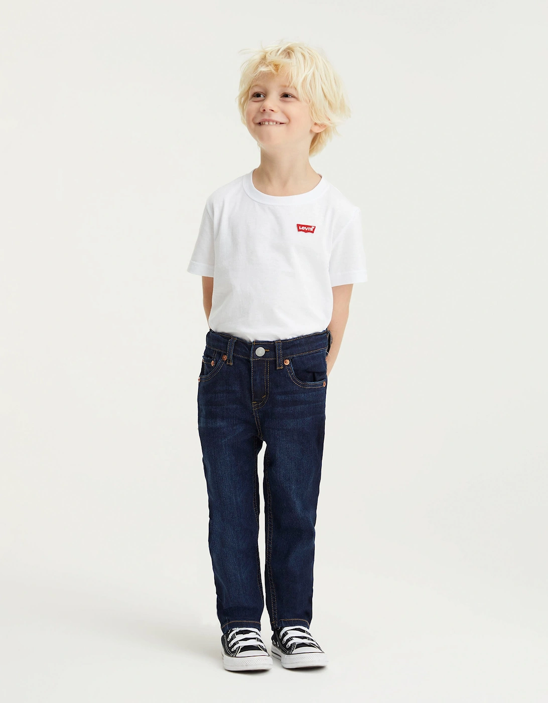 Levi's Boys 512 Slim Taper Jeans in Navy