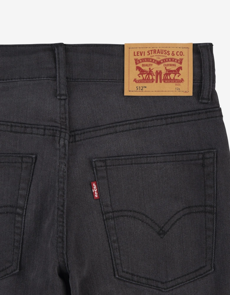 Levi's Boys 512 Slim Taper Jeans in Grey