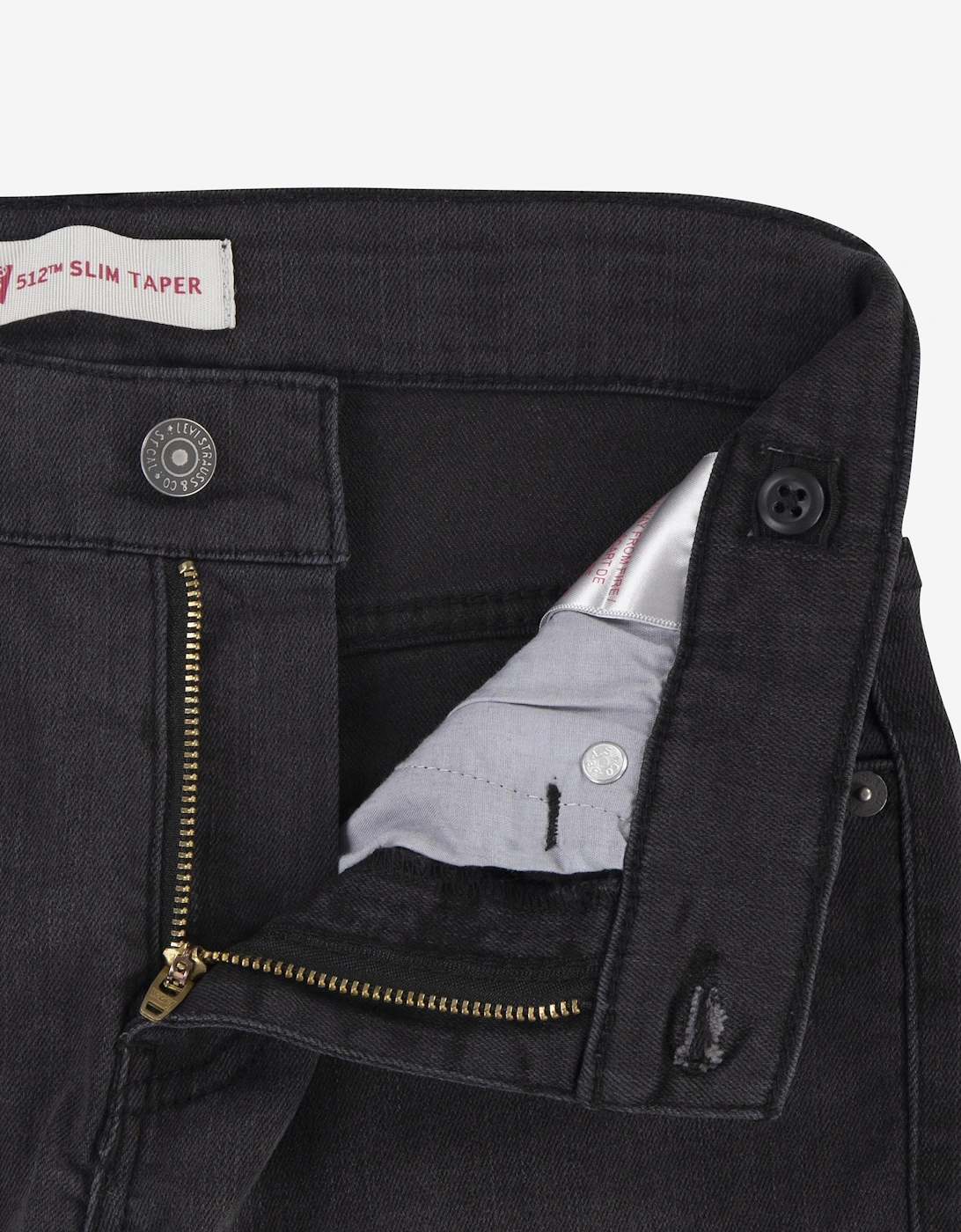 Levi's Boys 512 Slim Taper Jeans in Grey