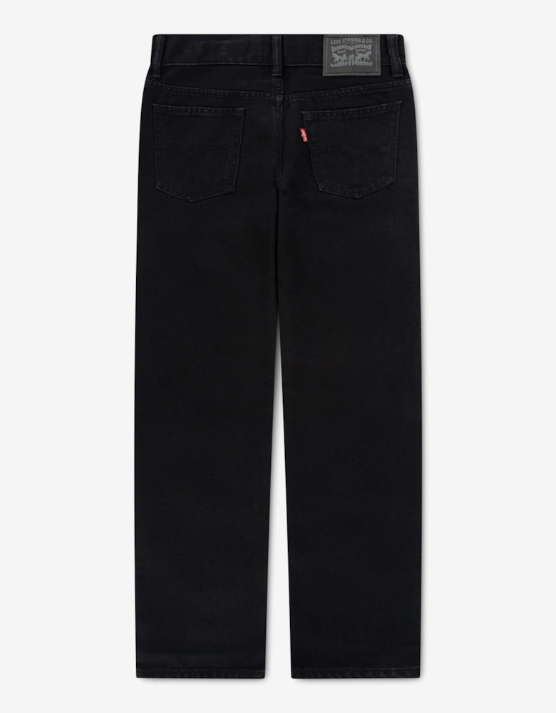 Levi's Boys 505 Regular Fit Jeans in Black