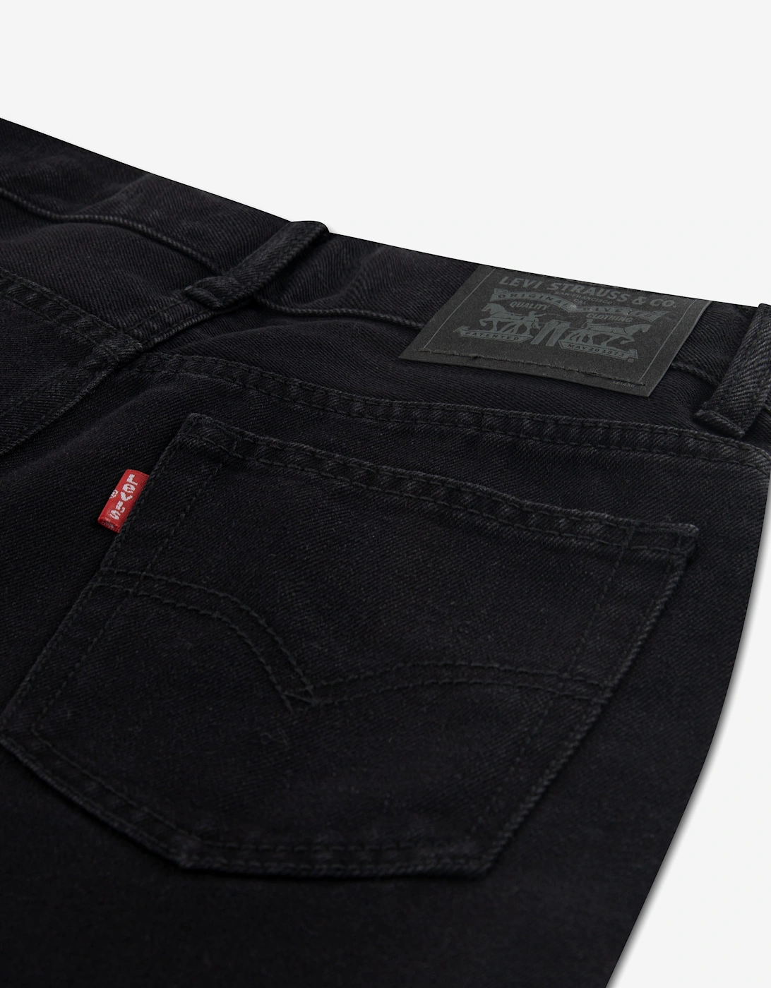 Levi's Boys 505 Regular Fit Jeans in Black