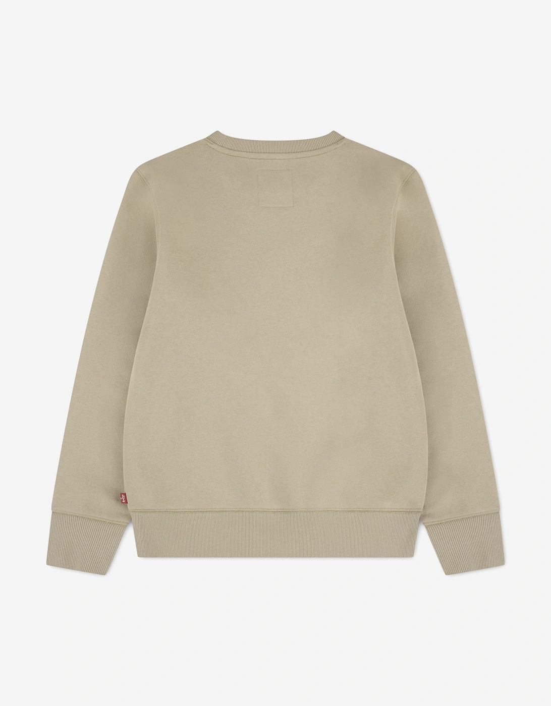 Levi's Boys Batwing Crewneck Sweatshirt in Beige
