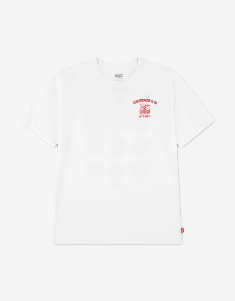 Levi's Boys Roll Models T-Shirt in White