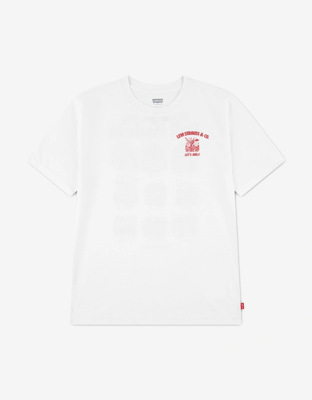 Levi's Boys Roll Models T-Shirt in White