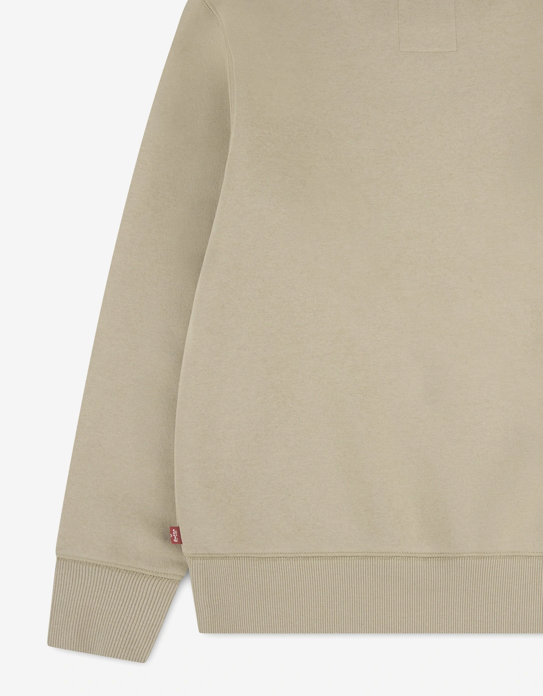 Levi's Boys Batwing Crewneck Sweatshirt in Beige