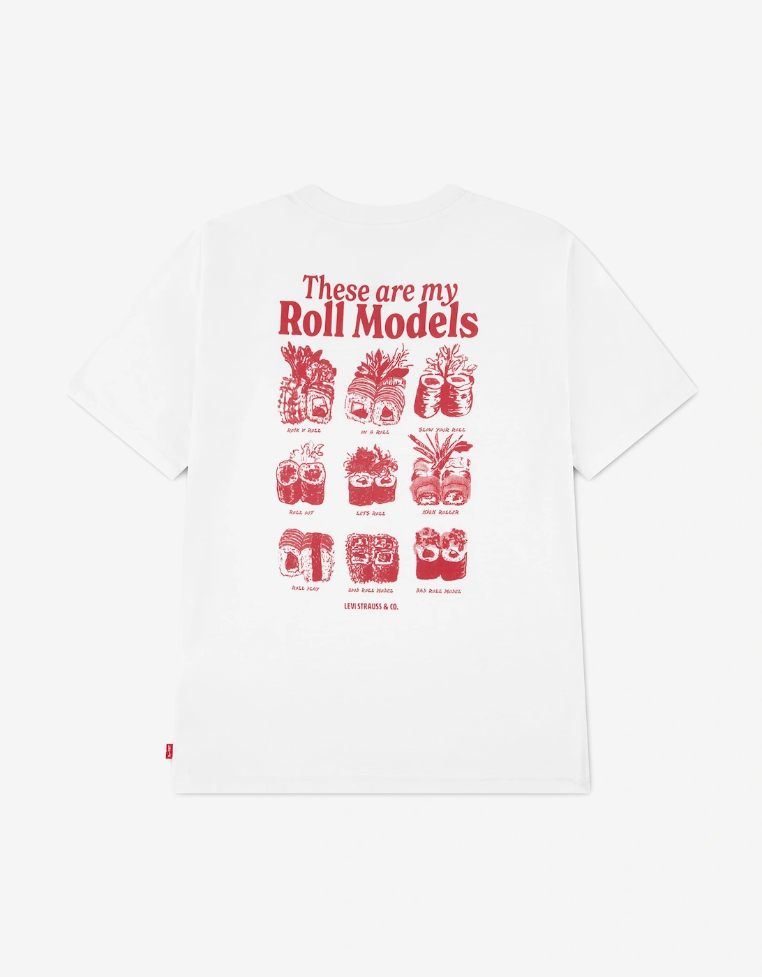 Levi's Boys Roll Models T-Shirt in White