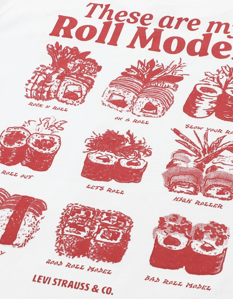 Levi's Boys Roll Models T-Shirt in White