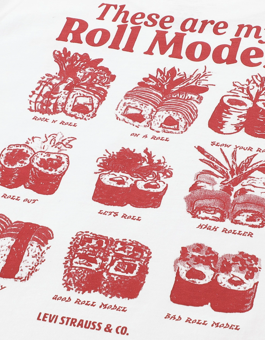 Levi's Boys Roll Models T-Shirt in White