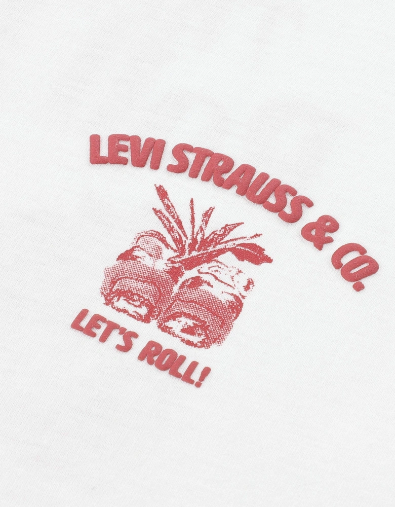 Levi's Boys Roll Models T-Shirt in White