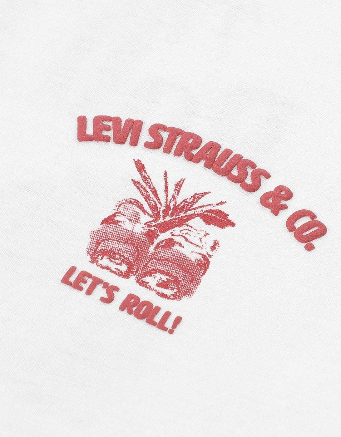 Levi's Boys Roll Models T-Shirt in White