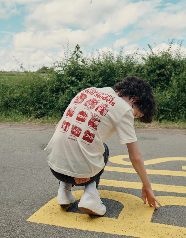 Levi's Boys Roll Models T-Shirt in White