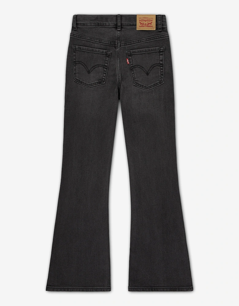 Levi's Girls 726 High Rise Flared Jeans in Blue