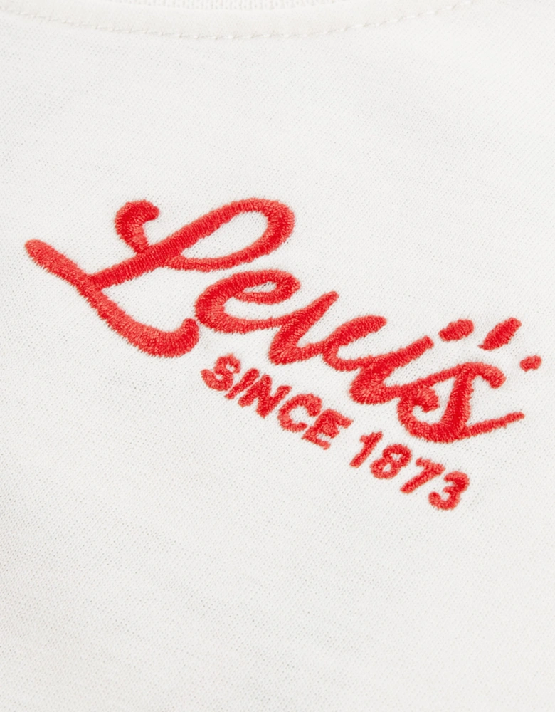 Levi's Boys Pizza Loving Bear T-Shirt in Ivory