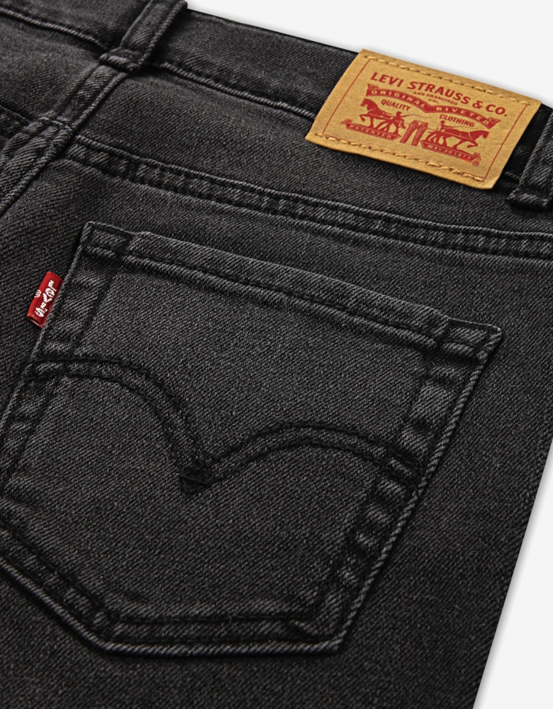 Levi's Girls 726 High Rise Flared Jeans in Blue