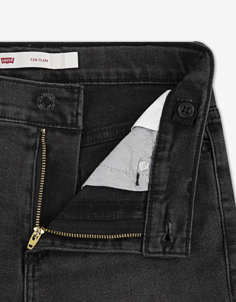 Levi's Girls 726 High Rise Flared Jeans in Blue