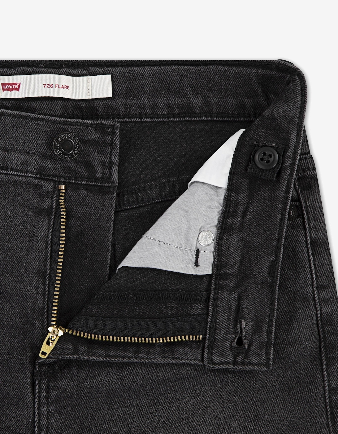 Levi's Girls 726 High Rise Flared Jeans in Blue