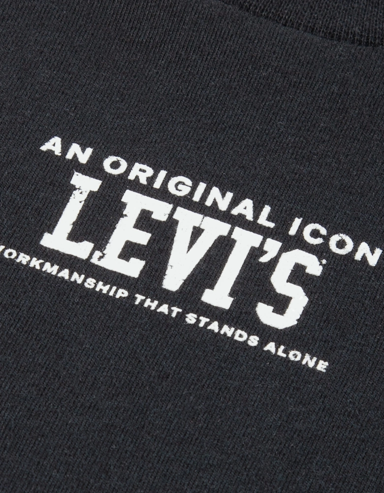Levi's Boys Rev The Engine T-Shirt in Black