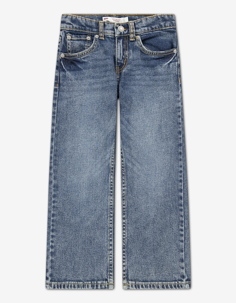 Levi's Boys 555 Relaxed Straight Jeans in Blue