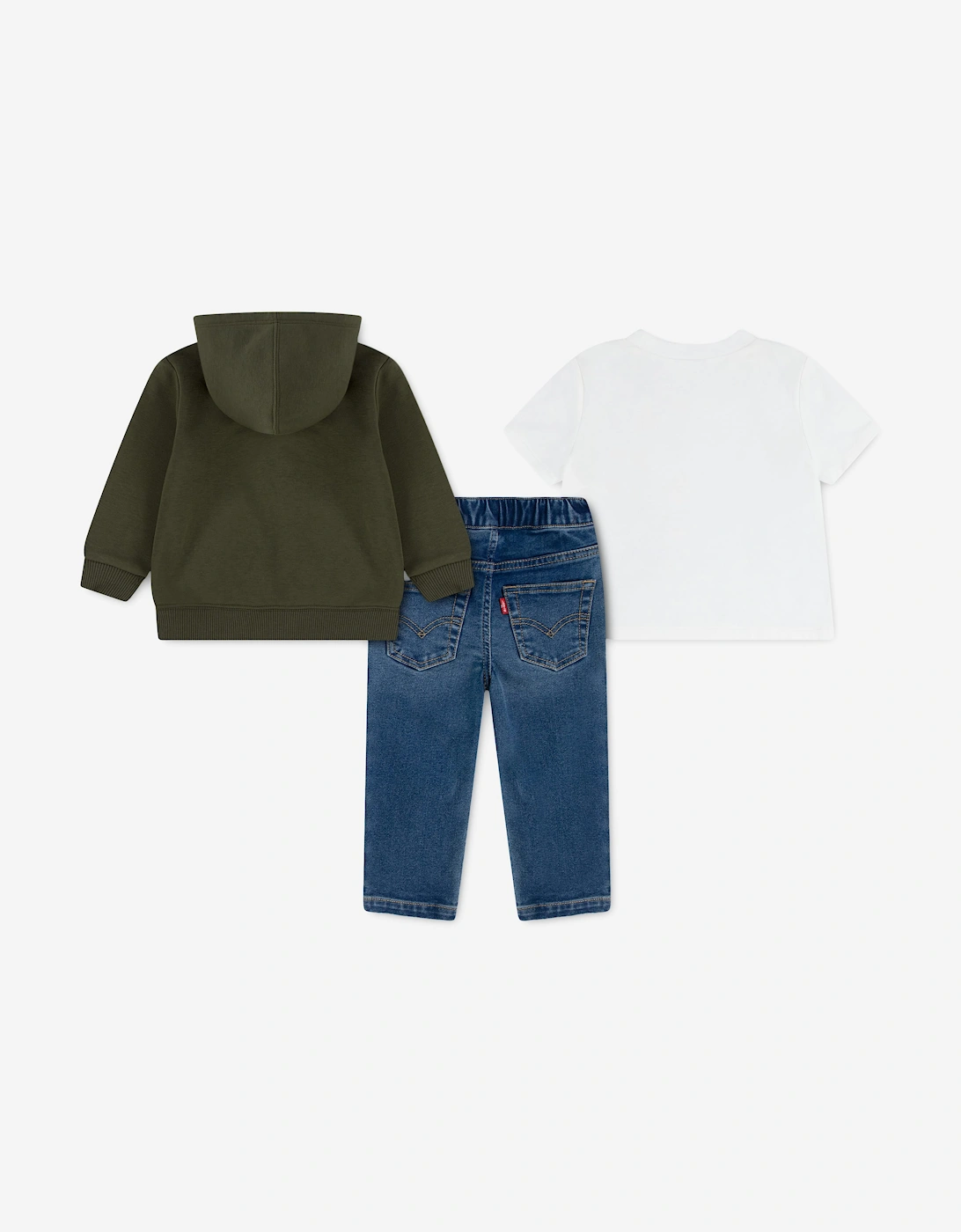 Levi's Baby Boys Trouser Set in Green