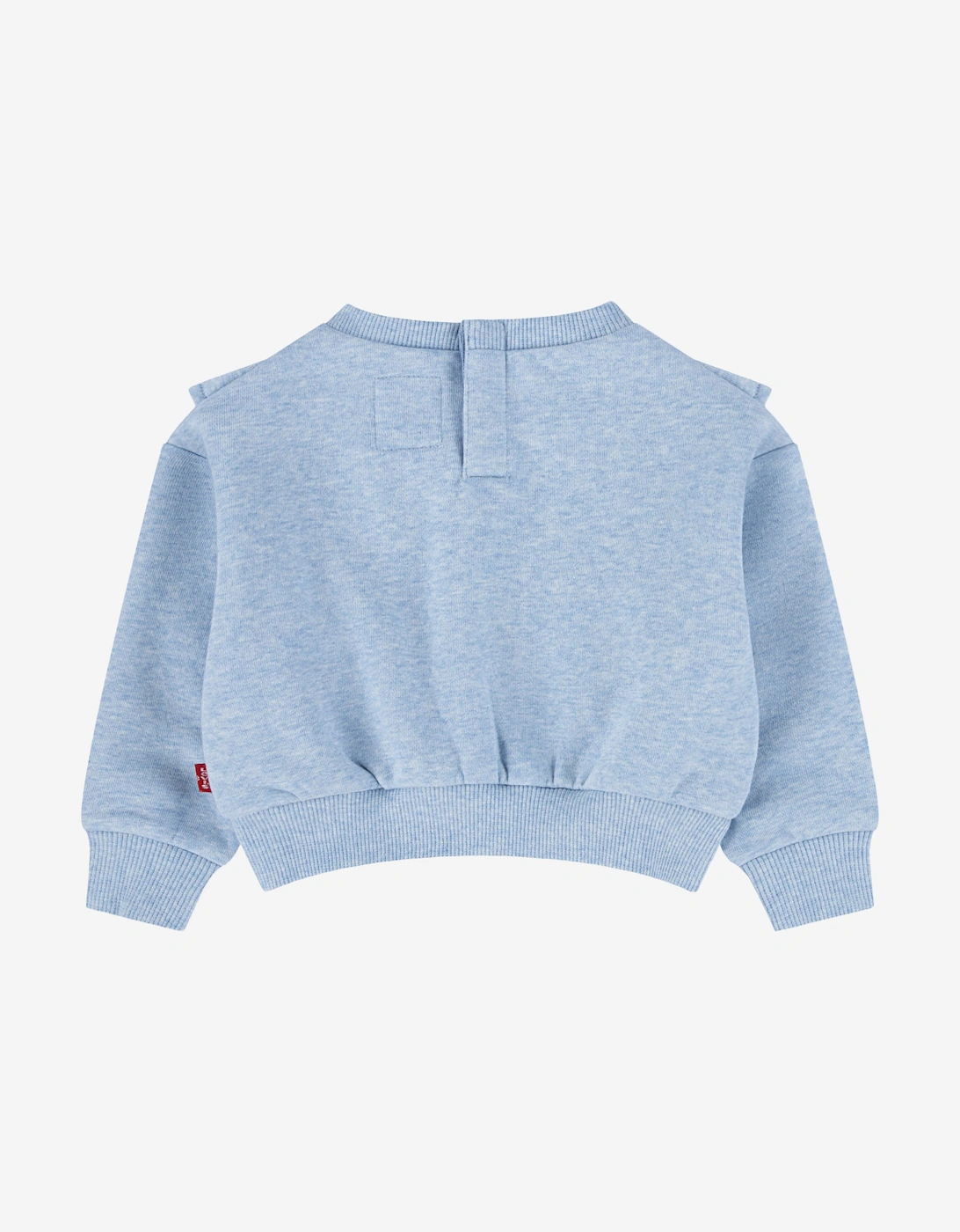 Levi's Baby Girls Ruffled Crew Tracksuit in Blue