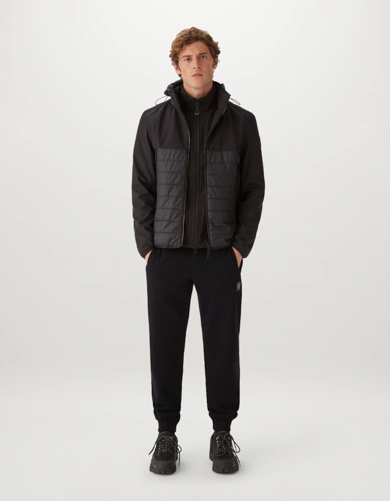 Belstaff Mens Logo Sweatpants - Dark Ink