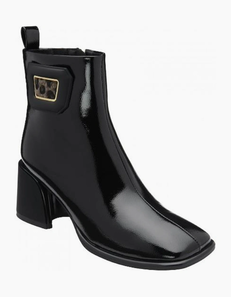 Lotus Women's Quincy ankle boot in Black patent