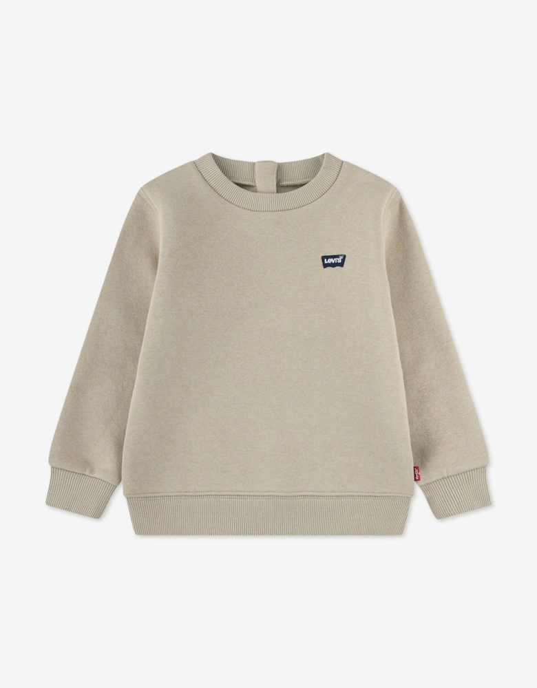 Levi's Boys Logo Tracksuit in Beige