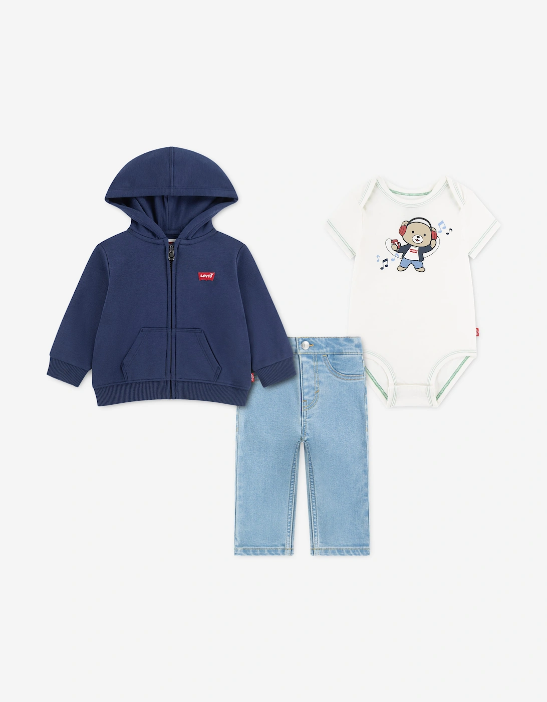 Levi's Baby Boys Trouser Set in Blue