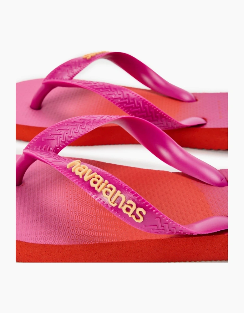 Hav. Top Fashion Gold Yellow 33 34 Flip Flops Womens