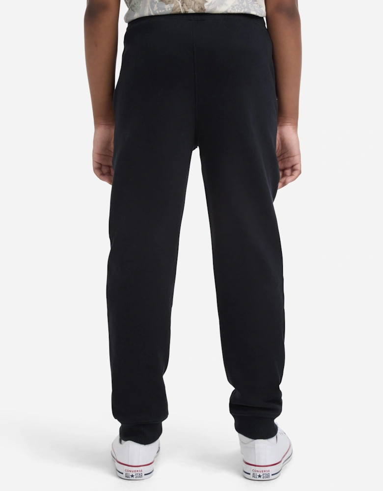 Abercrombie & Fitch Boys Essential Fleece Joggers in Black