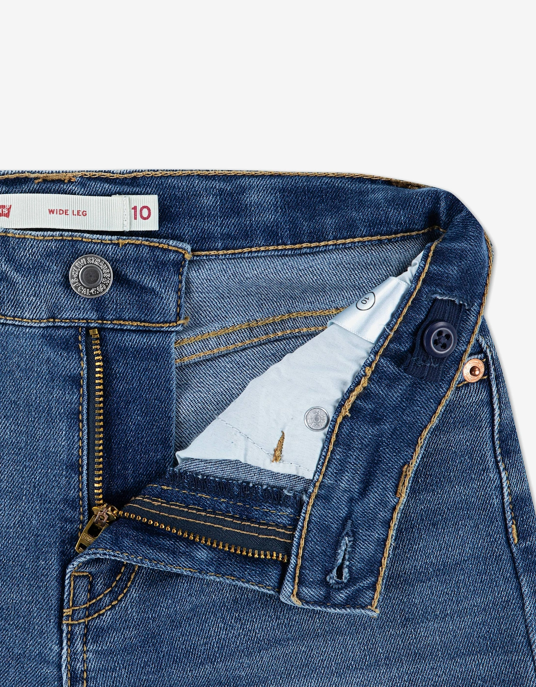 Levi's Girls Wide Leg Jeans in Blue