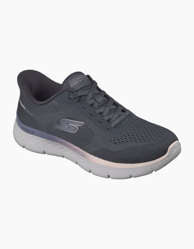 Skechers GO WALK Flex Azriel Textile Women's Charcoal Textile/Trim Trainers