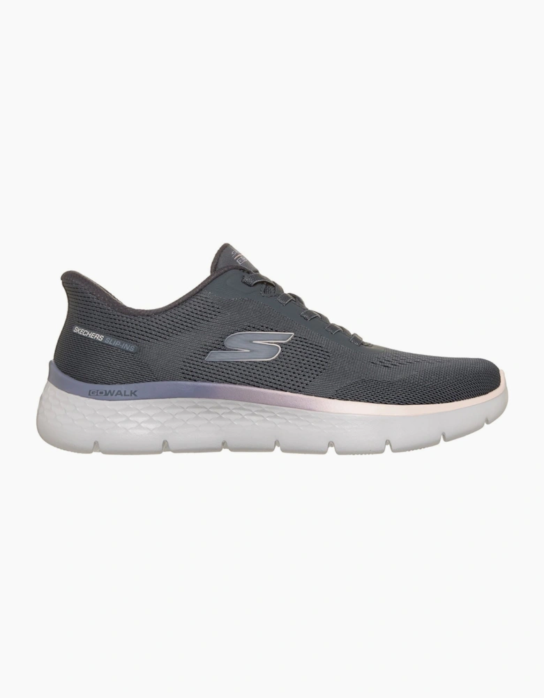 Skechers GO WALK Flex Azriel Textile Women's Charcoal Textile/Trim Trainers