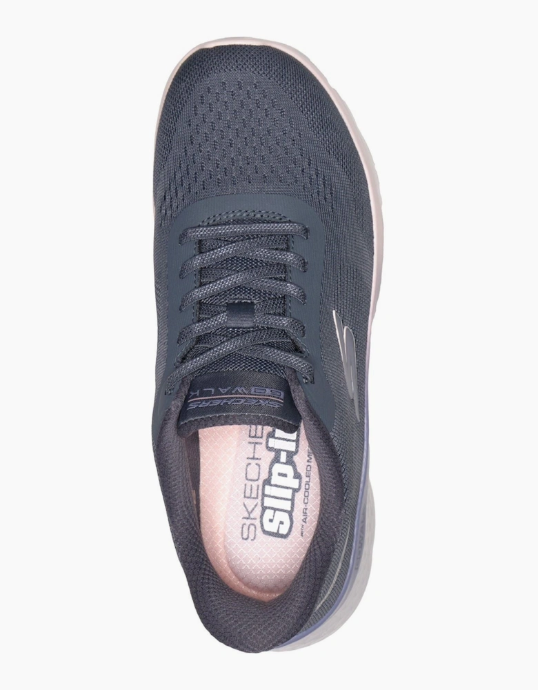 Skechers GO WALK Flex Azriel Textile Women's Charcoal Textile/Trim Trainers